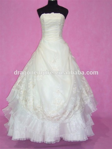 2015 factory OEM wedding dress