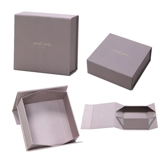Luxury Cosmetics Collapsible Folding Packaging Paper Box