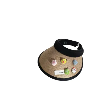 Customizable Wholesale Children's Sun Hat - Little Monster Top Hat for Summer Outdoor Activities