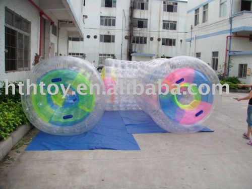 inflatable floating clear inflatable roller