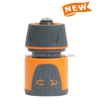 Luxury Soft Coated Waterstop Hose Connector 1/2-5/8 Inch Quick Lock Fitting