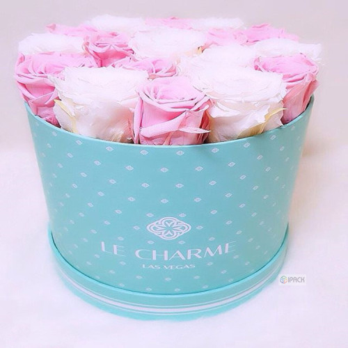 Custom Luxury Cardboard Diy Flower Box