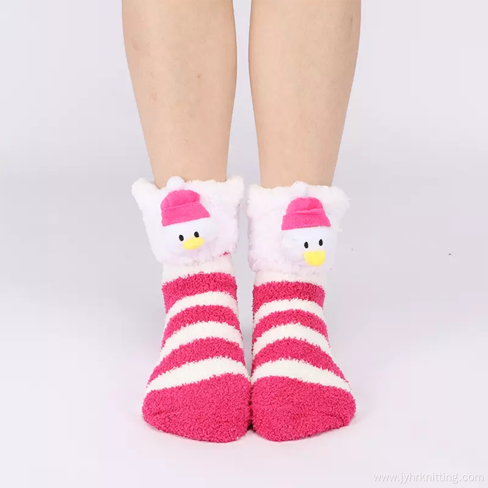 Indoor Sleep Soft Fluffy Bed Socks