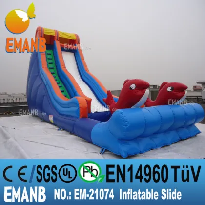 2389 USD big kahuna inflatable water slide, inflatable slider, inflatable slip n slide