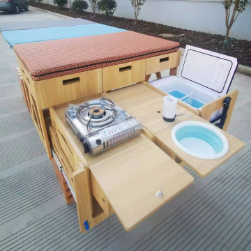 Mini Gas Stove for RVs, Yachts, and Caravans with Folding Bed
