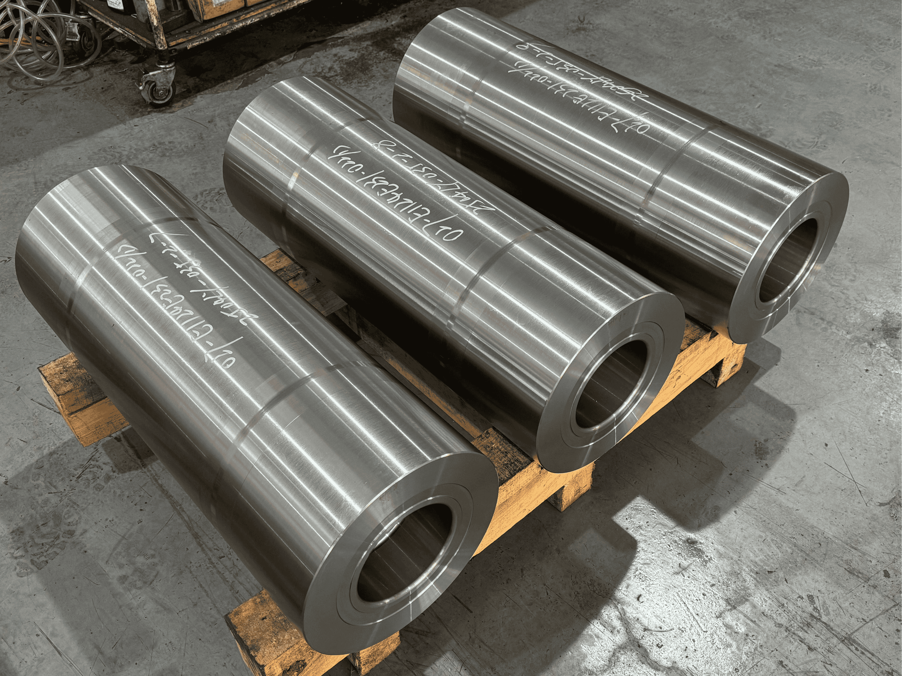 Machined Alloy Steel Sun Shaft Forging