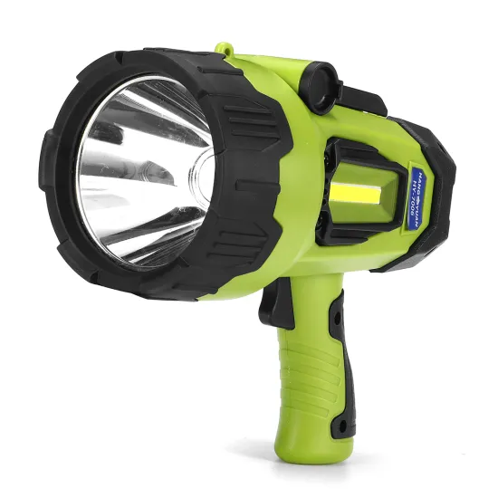 Waterproof Rechargeable LED Searchlight: Factory Outdoor Camping Emergency Sidelight