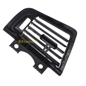 Right Driver Side AC Vent Grille with Chrome Finish for BMW Models 5 Series (F10, F11, F18) Including 520, 523, 528, 530, 535 - Part Number 64229166894
