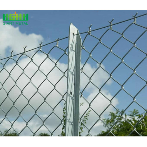 Tipe baru 6ft Digunakan Galvanized Chain Link Fence