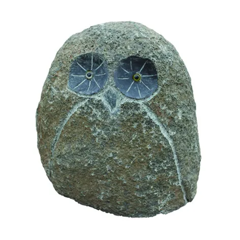 garden owl stone statue