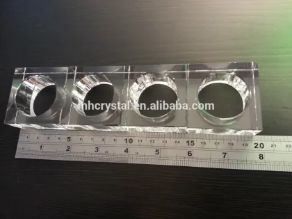Square napkin rings Crystal MH-00170B