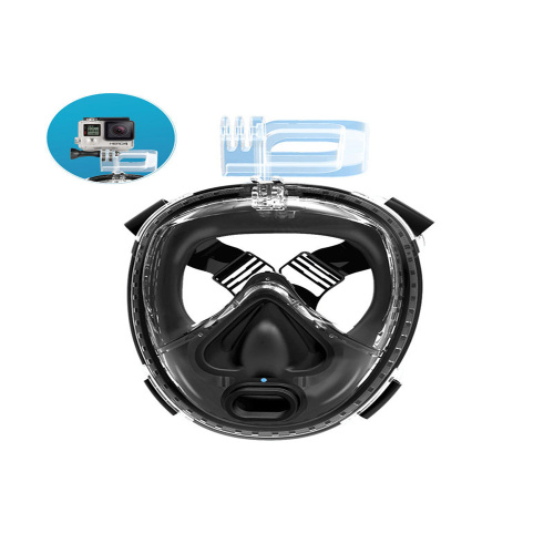 New design one-piece gasbag full face snorkel mask