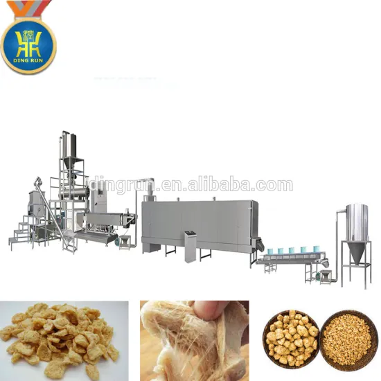 big capacity stainless steel soy protein food meat processing line