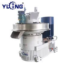 YULONG XGJ560 pellet press machine for poplar wood