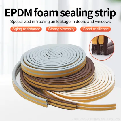 EPDM window door foam rubber seal strip