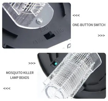 Powerful Solar Mosquito Lamp with Advanced LED Tech