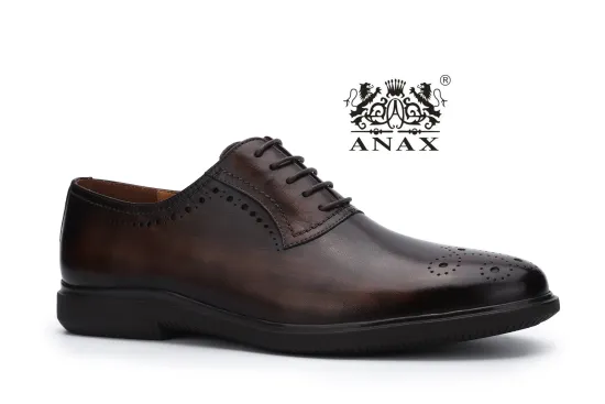 New Design Men Lace-up Leather Shoe Business Shoes