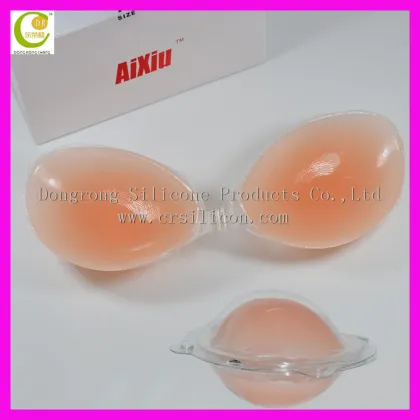High Quality Invisible Bra Thick Section Strapless Sexy Bra Nude Mature Invisible Silicon Bra