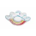 PVC summer water play Cloud Rainbow swim ring