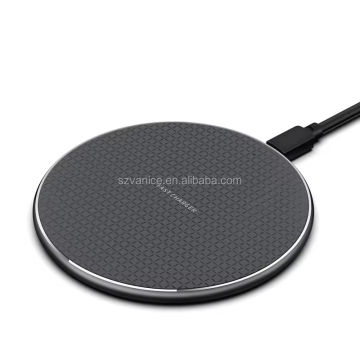 Ultra Thin 15W Wireless Stand Fast Charging Stand - Qi Portable Charger Pad Portable