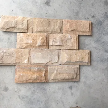 Natural Sandstone Tiles for Exterior Wall Cladding
