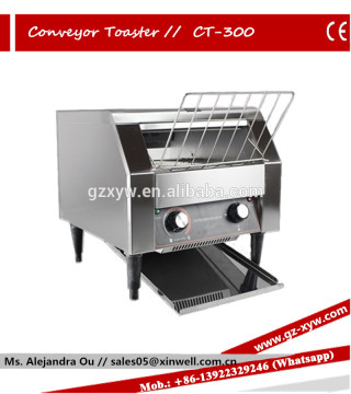 Conveyor Toaster CT-300 for Food Warmer and Grill Certification CE