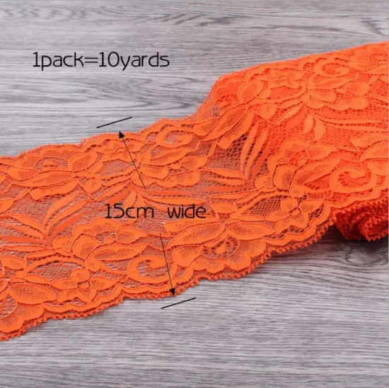 Stretch Nylon Spandex Lace Trim French Lace Lingerie