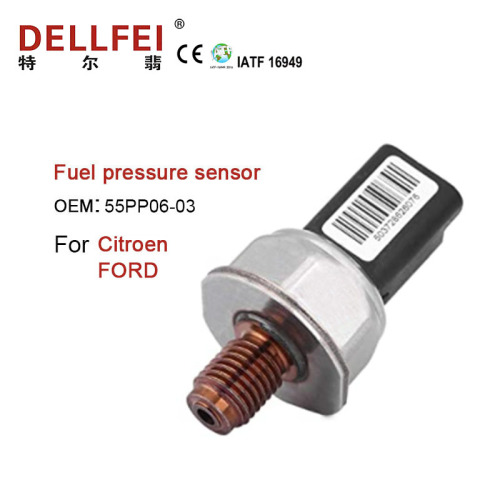 55pp06-03 Cảm biến áp suất đường sắt nhiên liệu mới cho Citroen