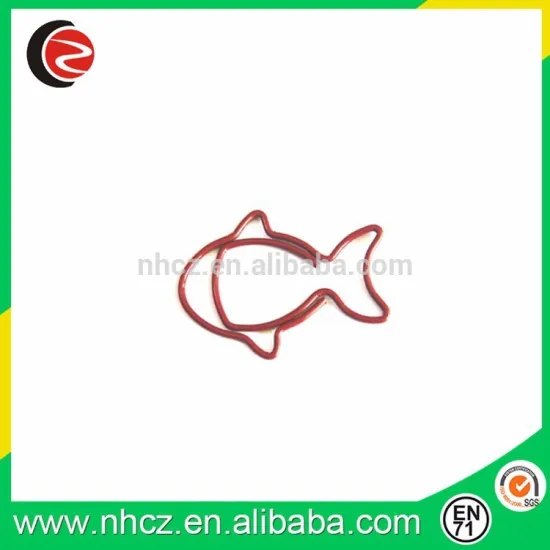 fish shaped paper clips