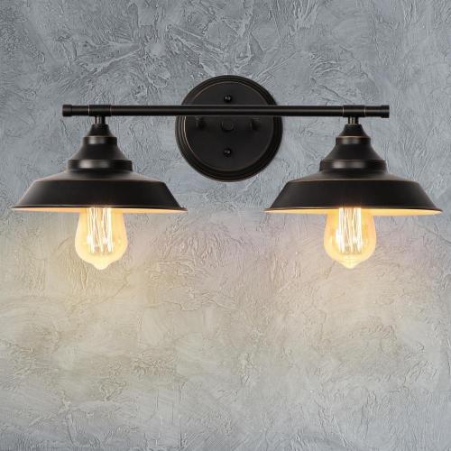 Wall Mounted Wall Light Fixtures 2 Bulbs