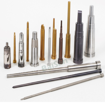 Mold components eccentric core pins and Cores inserts