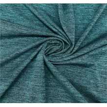 Cationic melange single jersey fabric for sportswear