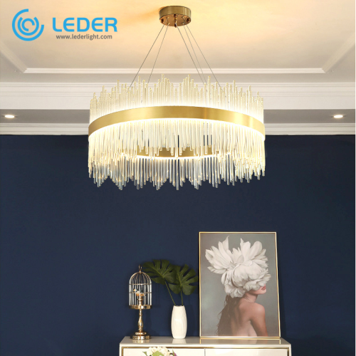 Lustres contemporains en cristal antique LEDER