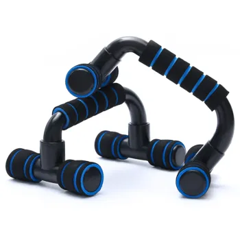 Indoor Home Fitness Gym Equipment Portable Exercise Metal Push Up Bar Stand With Anti-slip Handle