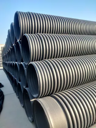 HDPE Double Wall Corrugated Drainage Pipe Socket Connection