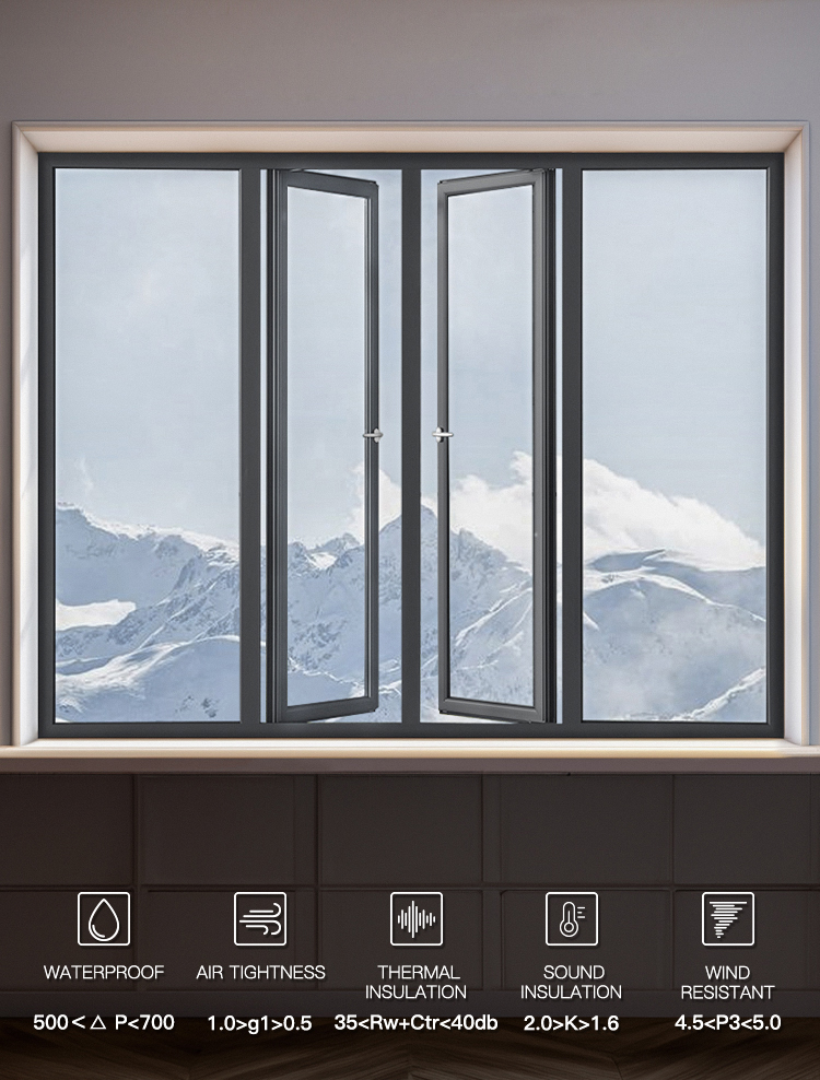 Aluminum Casement Windows