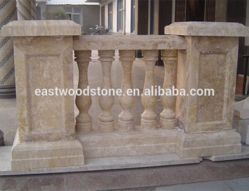 natural stone balustrade,travertin balustrad,baluster railing whole sale price