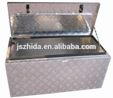 Aluminum Tool Box Under Tray Undertray Trailer Lock Storage Ute Box