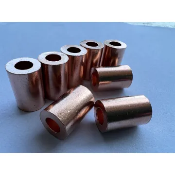 Assortment Kit for 1/2\" Wire Rope Crimping Sleeves and Ferrules in Round Hole Type, Including Copper Stop Sleeves and Crimping Loops