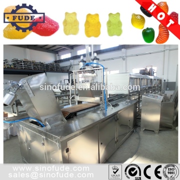 High quality small gummy bear candy production line