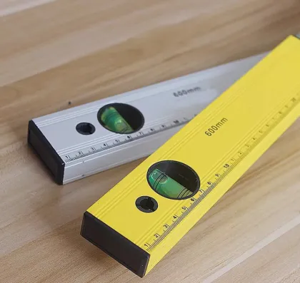 Precision Aluminium Alloy Spirit Level 400-1000mm Ruler with Bubble and Strong Magnets