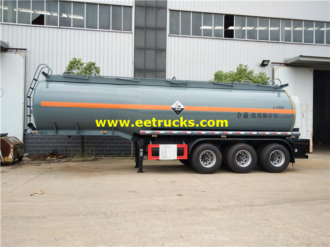 29500 Litres HCl Tanker Semi-Trailers