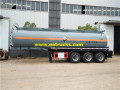 29500 Liter 30T HCl Tanker Semi-Trailer