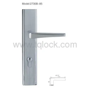 Best stainless steel door locks hardware with 260mm panel