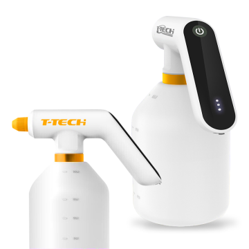 Customizable Battery-Powered Pump Sprayers for Household Cleaning, Gardening, and Plant Watering - 1L Capacity