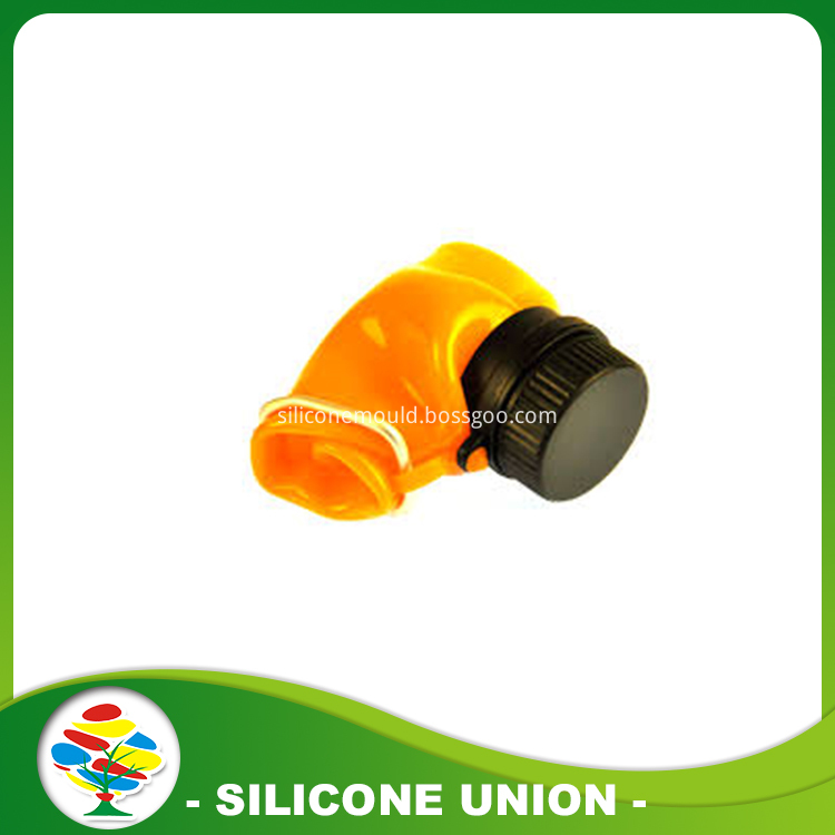 orange silicone bottle