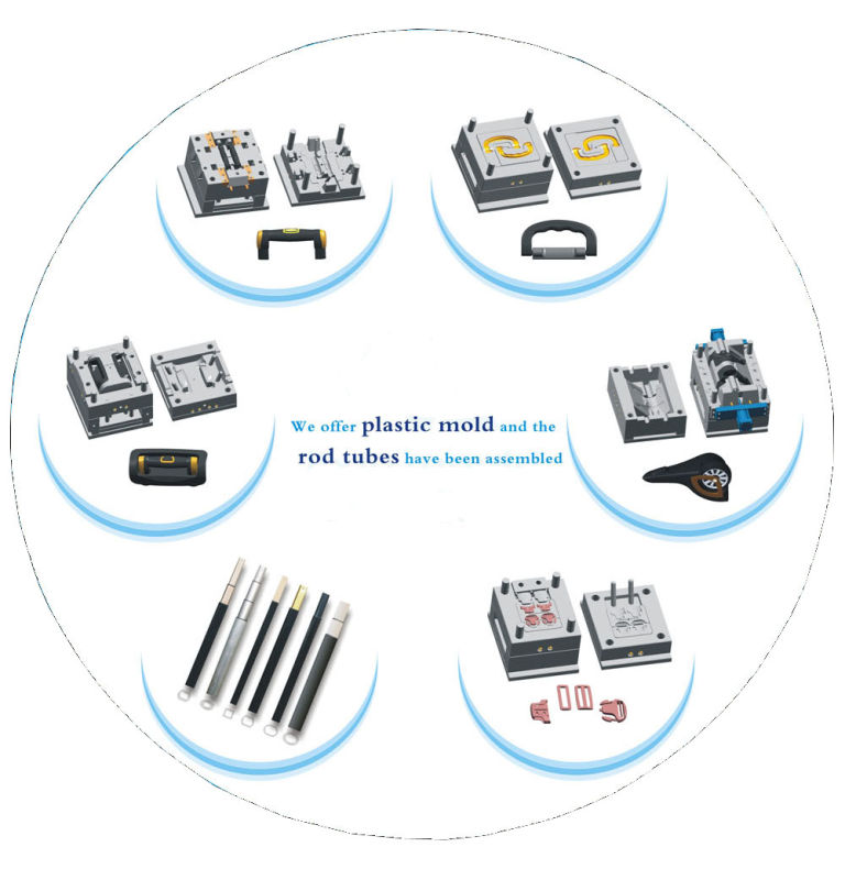 Plastic Injection Mold for Luggage Caster (D06SS)