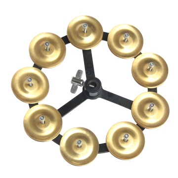 Hi-Hat Tambourine with Brass Jingles - Drum Kits Accessory