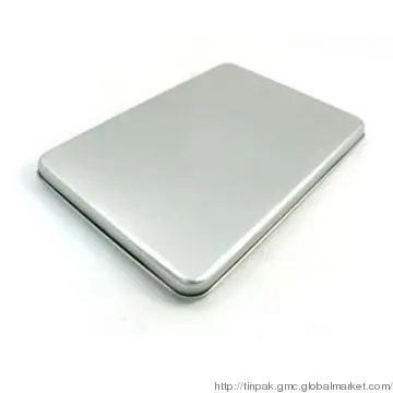 DVD tin box in rectangular