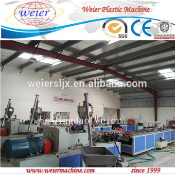 wpc decking board extruder machine manufacturing; wpc floor whole production line